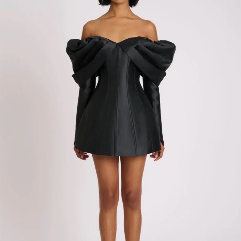 Eliya the Label Nadal Black Mini Dress